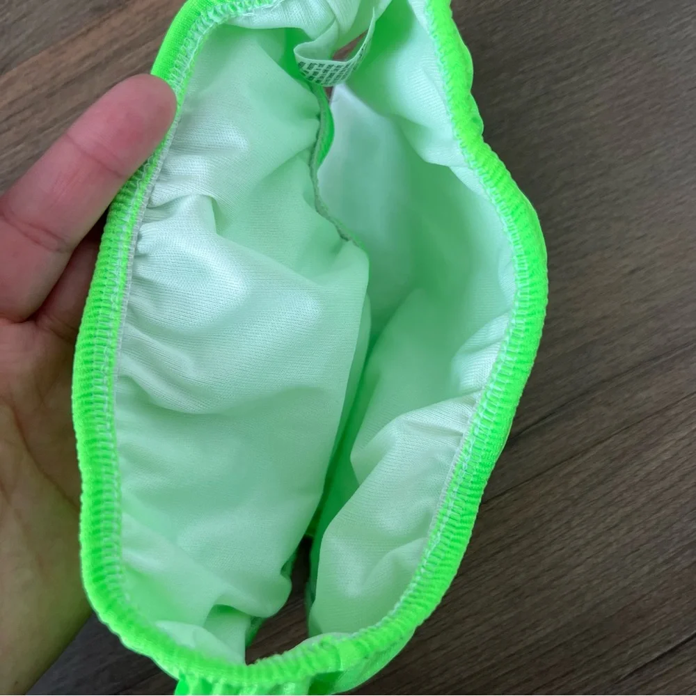 Vintage 90s/Y2K Gerber 2-Pack Swim-pers Swim Diapers Neon Green & Yellow 21-26lb